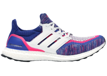 adidas Ultra Boost Real Blue Shock Pink for sale