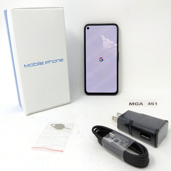 Google Pixel 4a - Unlocked, 128 GB, Black, 6 GB, G025J
