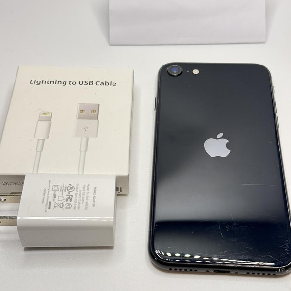 Apple iPhone SE 3rd Gen 2022 - Unlocked, 128 GB, Midnight, A2595