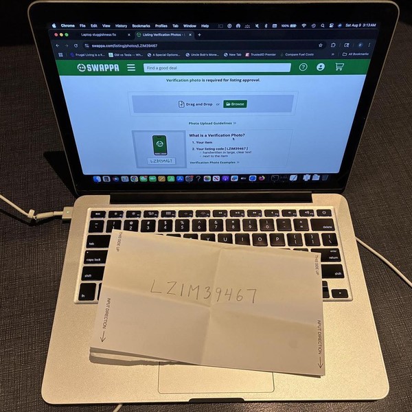 MacBook Pro 2013 (Retina) - 13 inch - Silver, 256 GB, 8 GB