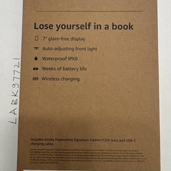 Amazon Kindle Paperwhite 12th Gen 2024 - Amazon, Pink