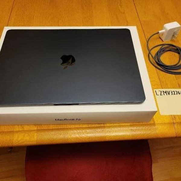 MacBook Air 2024 (M3) - 15 inch - 256 GB, Midnight, 16 GB, Apple M3, 10-core GPU