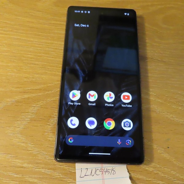 Google Pixel 7a - Verizon, 128 GB, Charcoal, 8 GB, G0DZQ