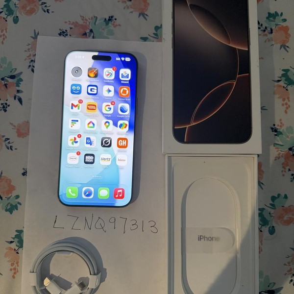 Apple iPhone 16 Pro Max - Unlocked, 256 GB, Desert, A3084