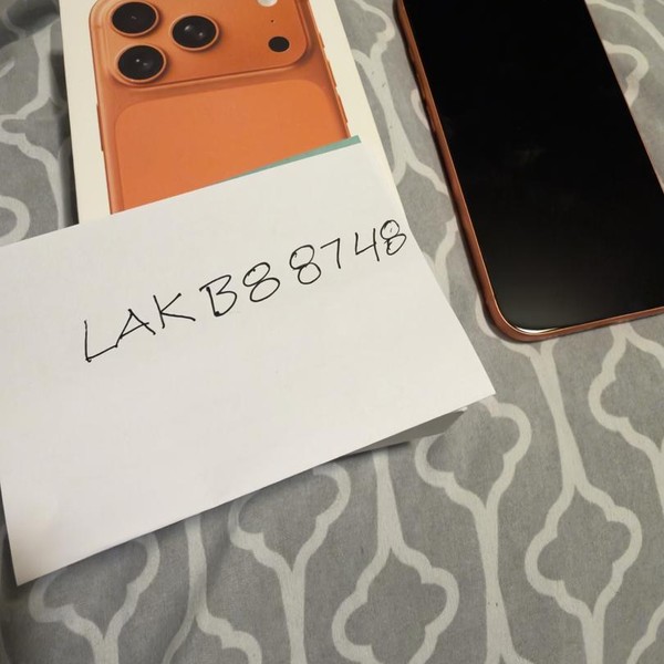Apple iPhone 17 Pro - Unlocked, 256 GB, Cosmic Orange, A3256