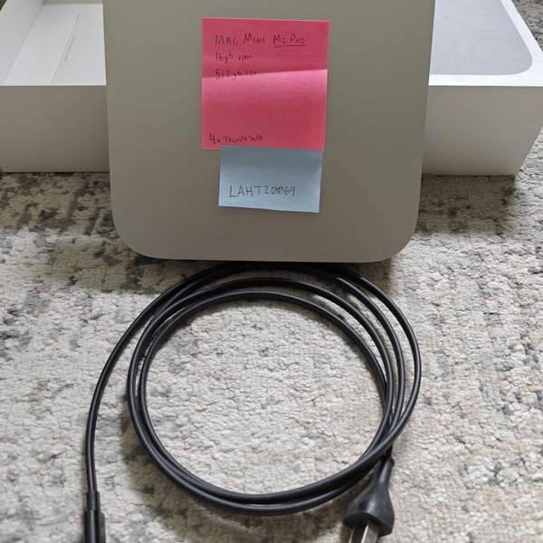 Mac mini 2023 - 512 GB, 16 GB, Apple M2 Pro 10-core, 1 Gigabit Ethernet