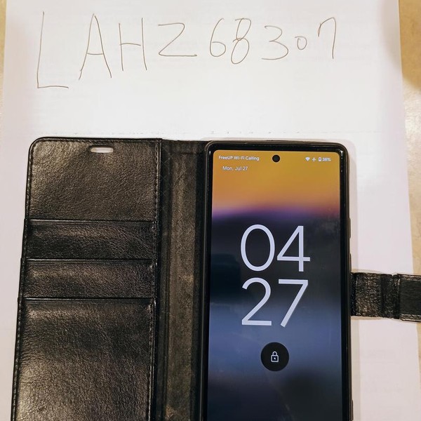 Google Pixel 6a - Unlocked, 128 GB, Charcoal, 6 GB, GX7AS