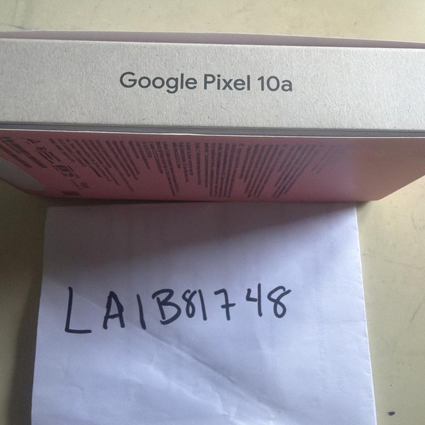 Google Pixel 10a - Unlocked, 128 GB, Berry, GE1GQ