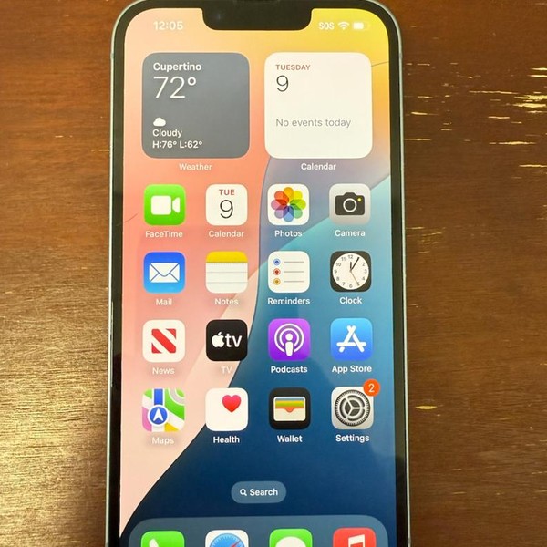 Apple iPhone 14 - Unlocked, 128 GB, Blue, A2649