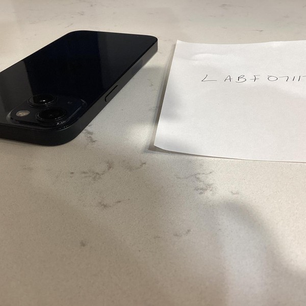 Apple iPhone 13 - Unlocked, Midnight, 128 GB, A2482