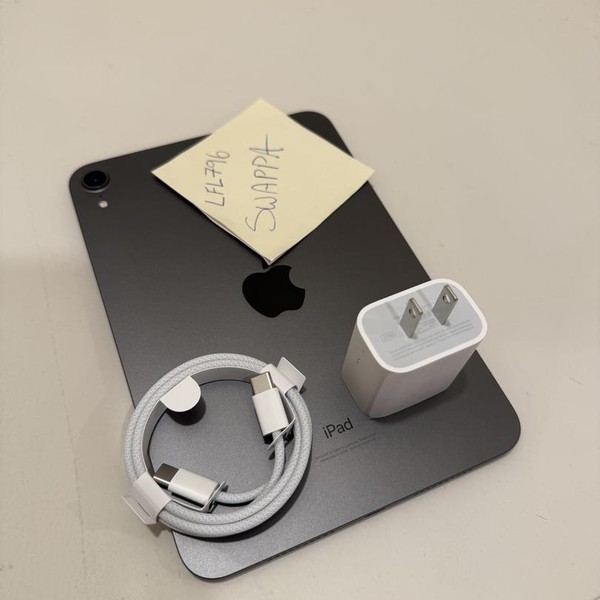 Apple iPad Mini 6th Gen - Wi-Fi, 64 GB, Gray, A2567