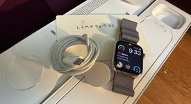 Good
													Apple Watch Series 8 45mm - Unlocked, Silver, A2774 - Cellular, Stainless, photo 1 of 7