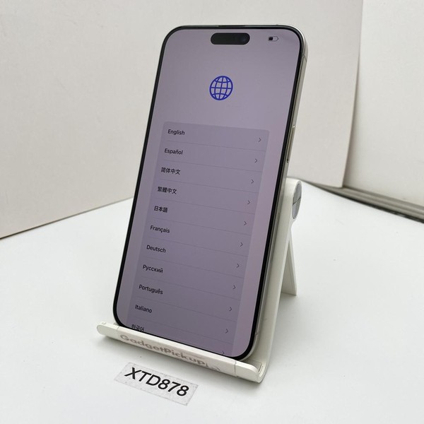 Apple iPhone 15 Pro Max - Unlocked, 256 GB, White, A2849