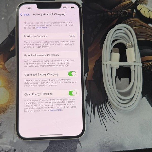 Apple iPhone 14 - Unlocked, 128 GB, Starlight, A2649