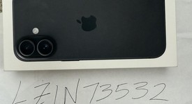New
													Apple iPhone 16 - Unlocked, Black, 512 GB, A3081, photo 1 of 2