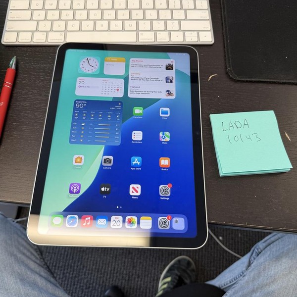 Apple iPad 10th Gen - Unlocked, 256 GB, Silver, A2757