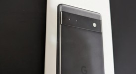New
													Google Pixel 6a - Unlocked, Charcoal, 128 GB, 6 GB, GX7AS, photo 1 of 3
