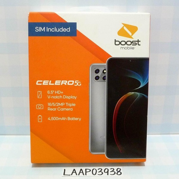Celero 2.0 5G - Boost, 64 GB, Gray, 4 GB