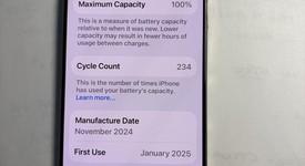 Good
													Apple iPhone 16 Pro - Consumer Cellular, Natural, 128 GB, A3083, photo 4 of 7