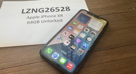 Good
													Apple iPhone Xr - Unlocked, Black, 64 GB, A1984, photo 1 of 4