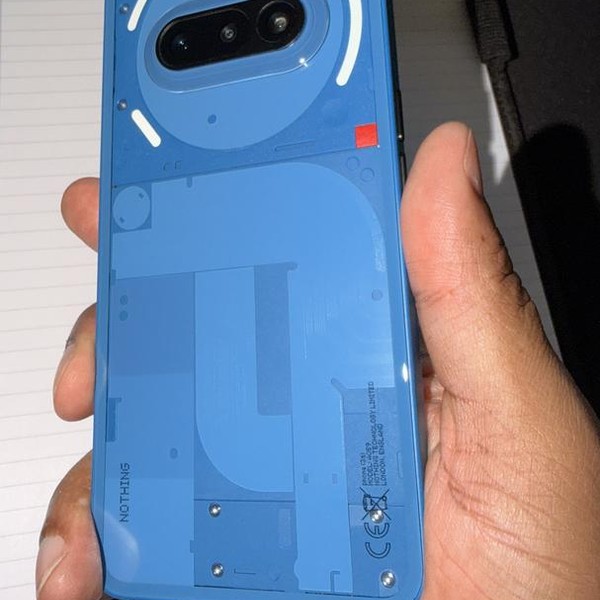 Nothing Phone 3a - Unlocked, 256 GB, Blue, 12 GB