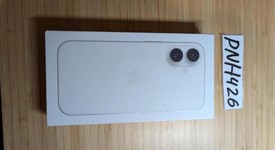 New
													Apple iPhone 16 - Unlocked, White, 128 GB, A3081, photo 1 of 3