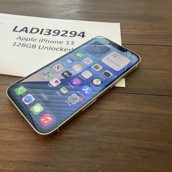 Apple iPhone 13 - Unlocked, 128 GB, Starlight, A2482