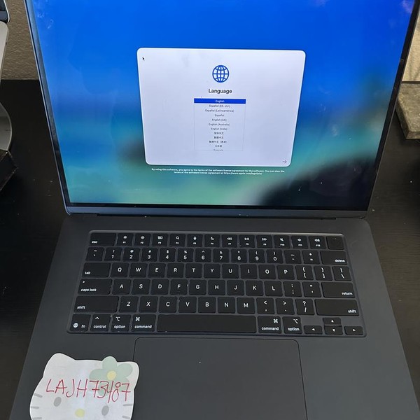 MacBook Air 2025 (M4) - 15 inch - 256 GB, Midnight, 16 GB, Apple M4