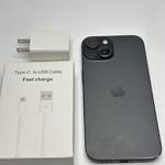 Good Apple iPhone 15 - Unlocked, 128 GB, Black, A2846