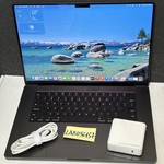 Good MacBook Pro Late 2023 (M3) - 16 inch - 512 GB, Black, 18 GB, Apple M3 Pro 12-core, 18-core GPU