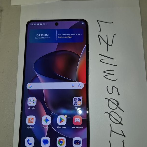 Moto G Stylus 5G (2025) - Total by Verizon, Gibraltar Sea, 128 GB, 8 GB