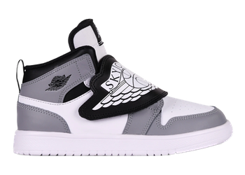 Sky Jordan 1 White Black Particle Grey (PS) for sale