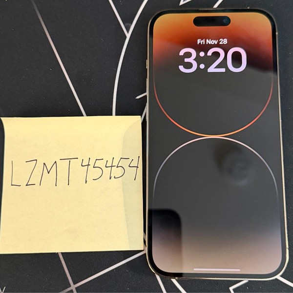 Apple iPhone 14 Pro - Unlocked, 256 GB, Gold, A2650