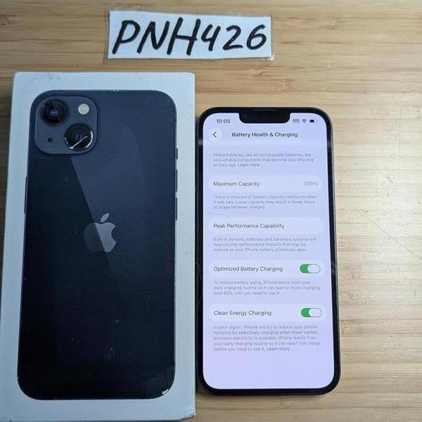 Apple iPhone 13 - AT&T, 128 GB, Midnight, A2482