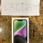 New Apple iPhone 14 - Unlocked, 128 GB, Midnight, A2649