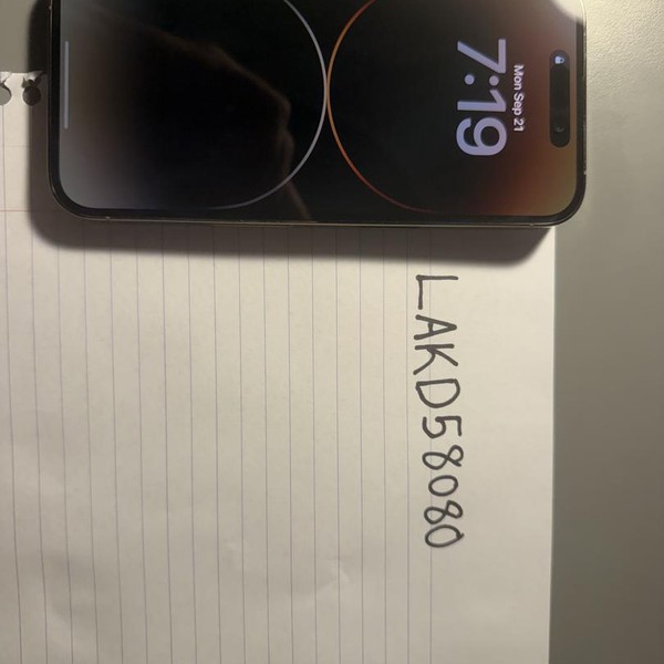 Apple iPhone 14 Pro - Unlocked, 256 GB, Gold, A2650