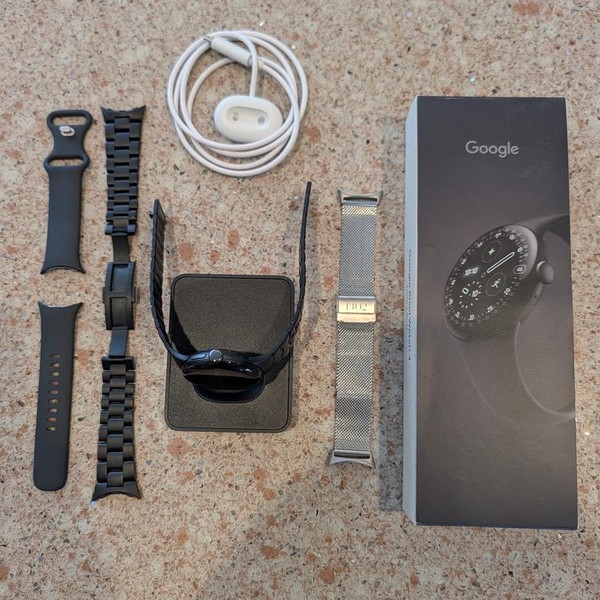 Google Pixel Watch 4 - Wi-Fi, Black, 41mm, Wi-Fi