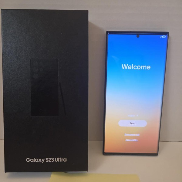 Samsung Galaxy S23 Ultra - AT&T, 256 GB, Black, 8 GB, SM-S918U