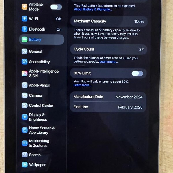 Apple iPad Mini 7th Gen - Wi-Fi, 128 GB, Gray, A2993