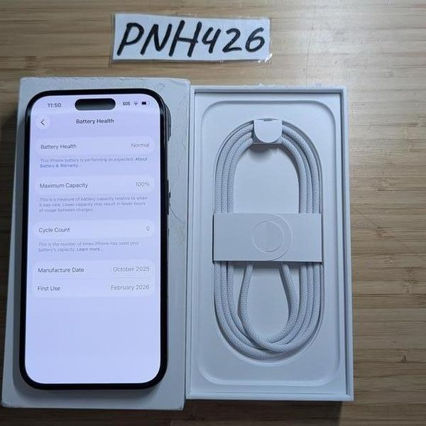 Apple iPhone 16 - AT&T, 128 GB, Black, A3081