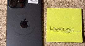 Good
													Apple iPhone 15 Pro Max - Unlocked, Black, 256 GB, A2849, photo 1 of 12