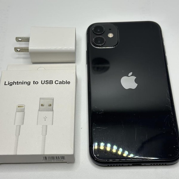 Apple iPhone 11 - Unlocked, 64 GB, Black, A2111