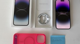 Mint
													Apple iPhone 14 Pro Max - Unlocked, Purple, 256 GB, A2651, photo 1 of 16
