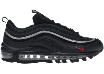Nike Air Max 97 Black Silver Red (GS) for sale