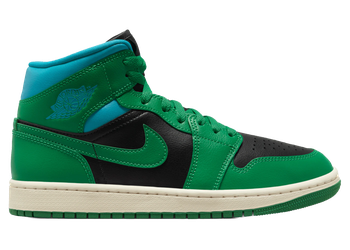 Jordan 1 Mid Lucky Green Aquatone (Women's) for sale