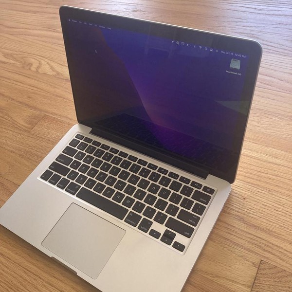 MacBook Pro 2015 (Retina) - 13 inch - 256 GB, Silver, 16 GB