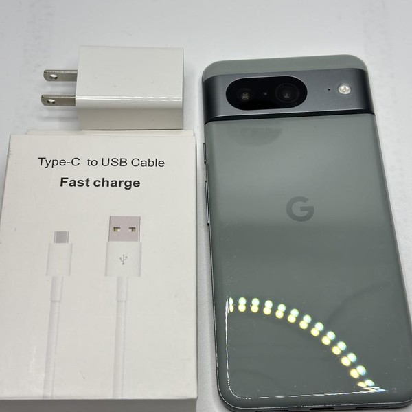 Google Pixel 8 - Unlocked, 128 GB, Hazel, 8 GB, G9BQD, Sub-6 5G