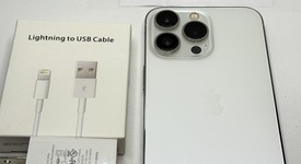 Good
													Apple iPhone 13 Pro - Unlocked, Silver, 256 GB, A2483, photo 4 of 4