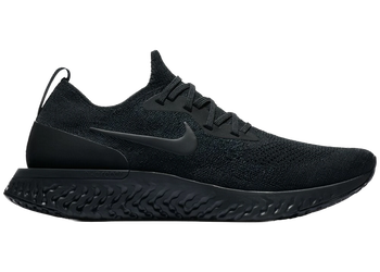 Nike Epic React Flyknit Triple Black for sale
