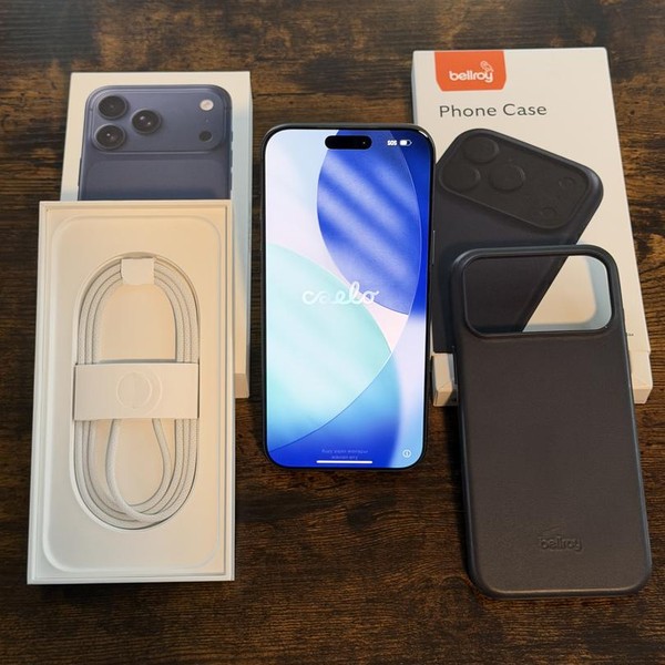 Apple iPhone 17 Pro Max - Unlocked, 256 GB, Deep Blue, A3257